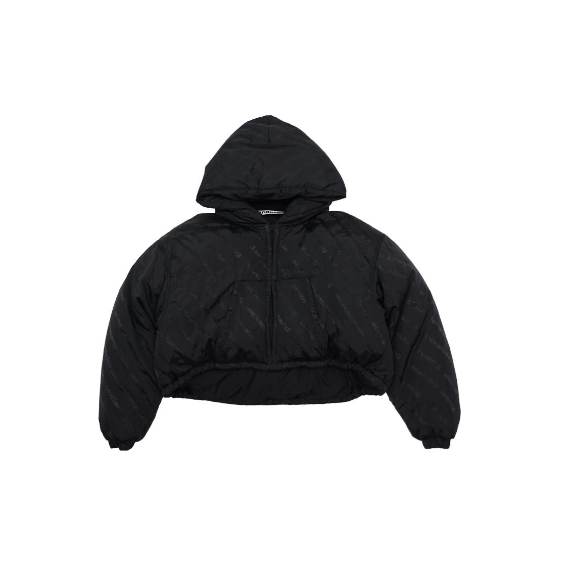 알렉산더왕 1WC4222408 크롭 점퍼 블랙(Alexander Wang Cropped Jumper - Black) - 1