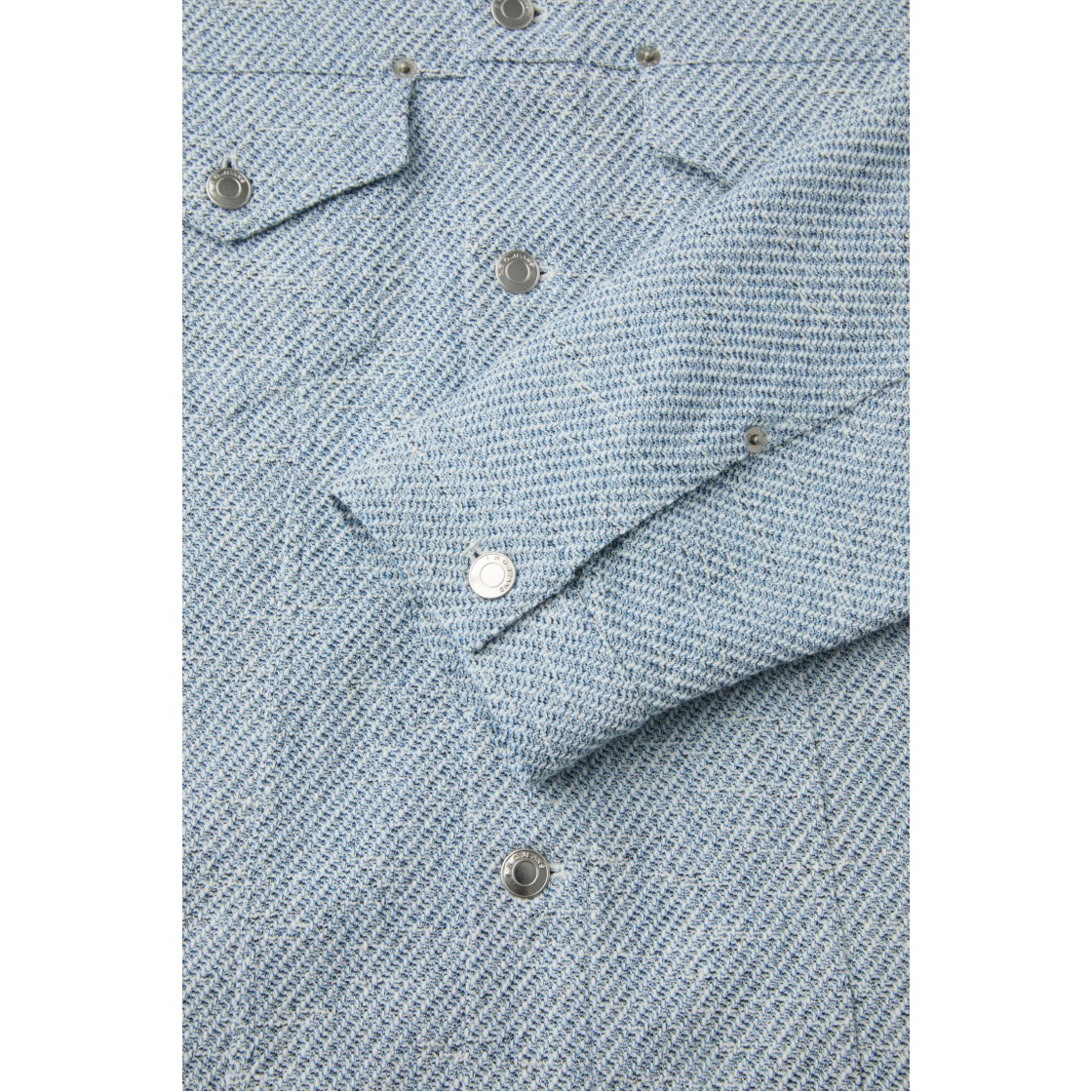 이로 테본 트윌 코튼 트러커 자켓 블루(IRO Tevone Twill Cotton Trucker Jacket Blue) - 6