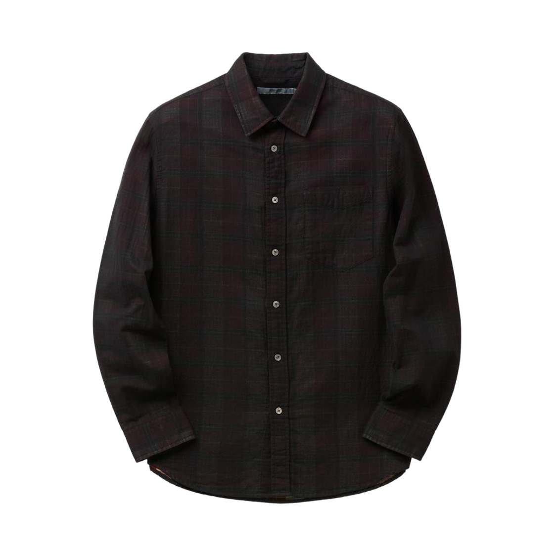SASFM26481REX SERIES Double Weave Check Shirt Red