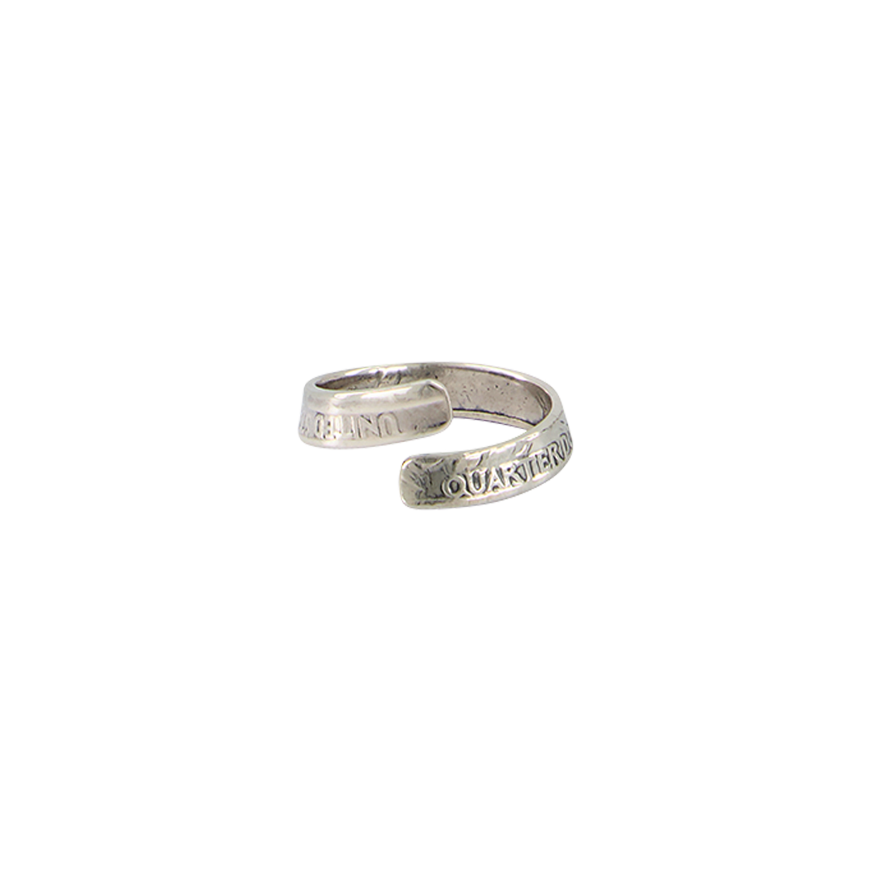 포크 바이 앤 코인 링 실버 - 26SS(Folk/N Coin Ring Silver - 26SS)