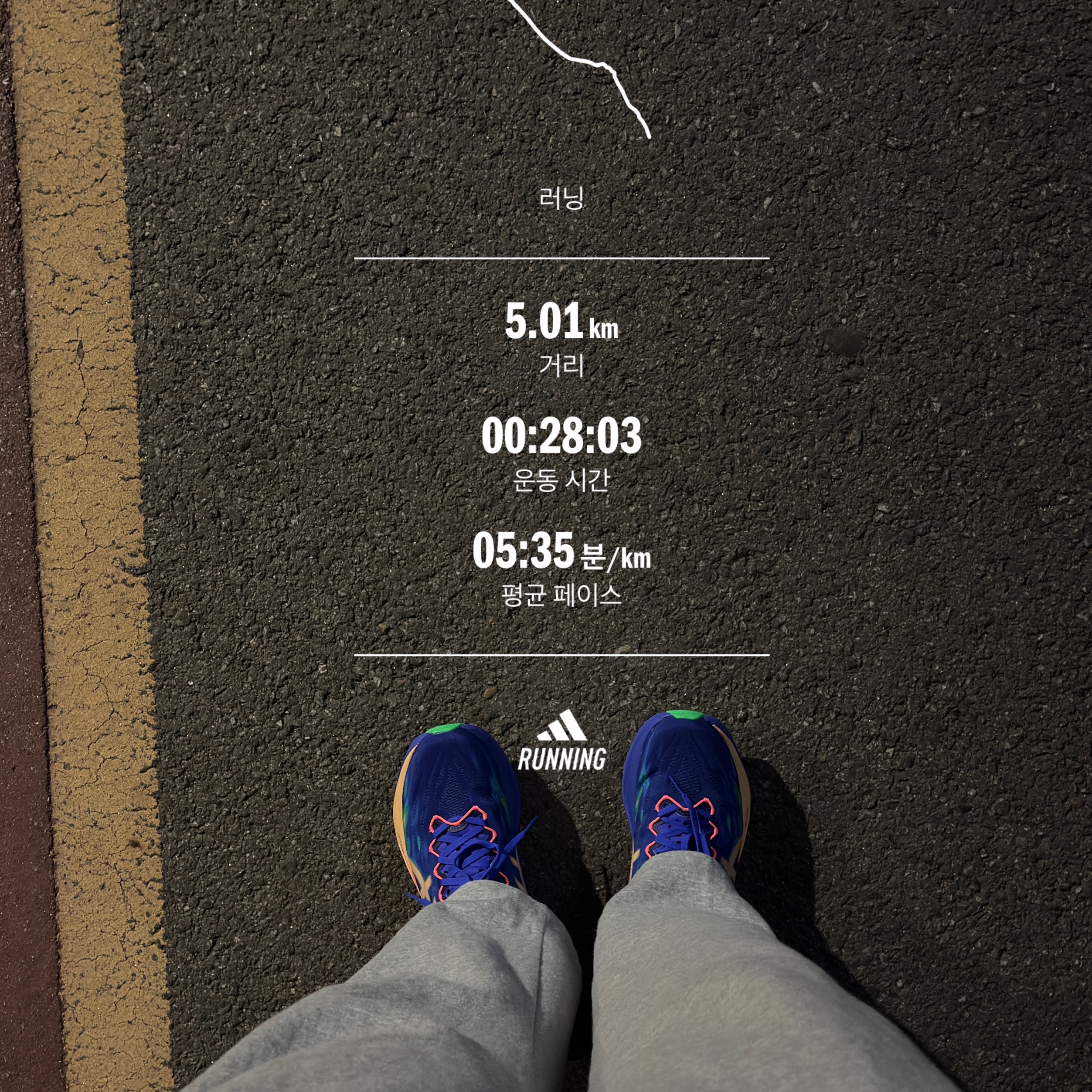 Asics Superblast 3 Cobalt Burst Light Orange 착용 스타일