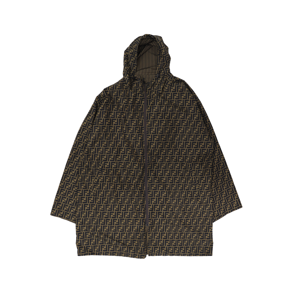 IT956PNR75RO Fendi FAA618 Reversible Windbreaker Jacket