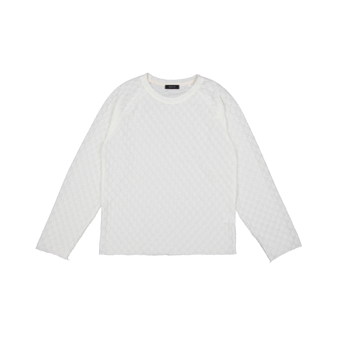 KS6BRTO002IV Kookeesee Crumble Lace Tee Ivory
