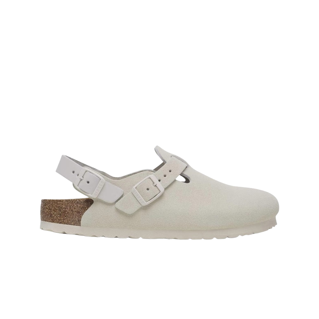 버켄스탁 토키오 2 스웨이드 앤틱 화이트 - 내로우(Birkenstock Tokio II Suede Antique White - Narrow) - 1