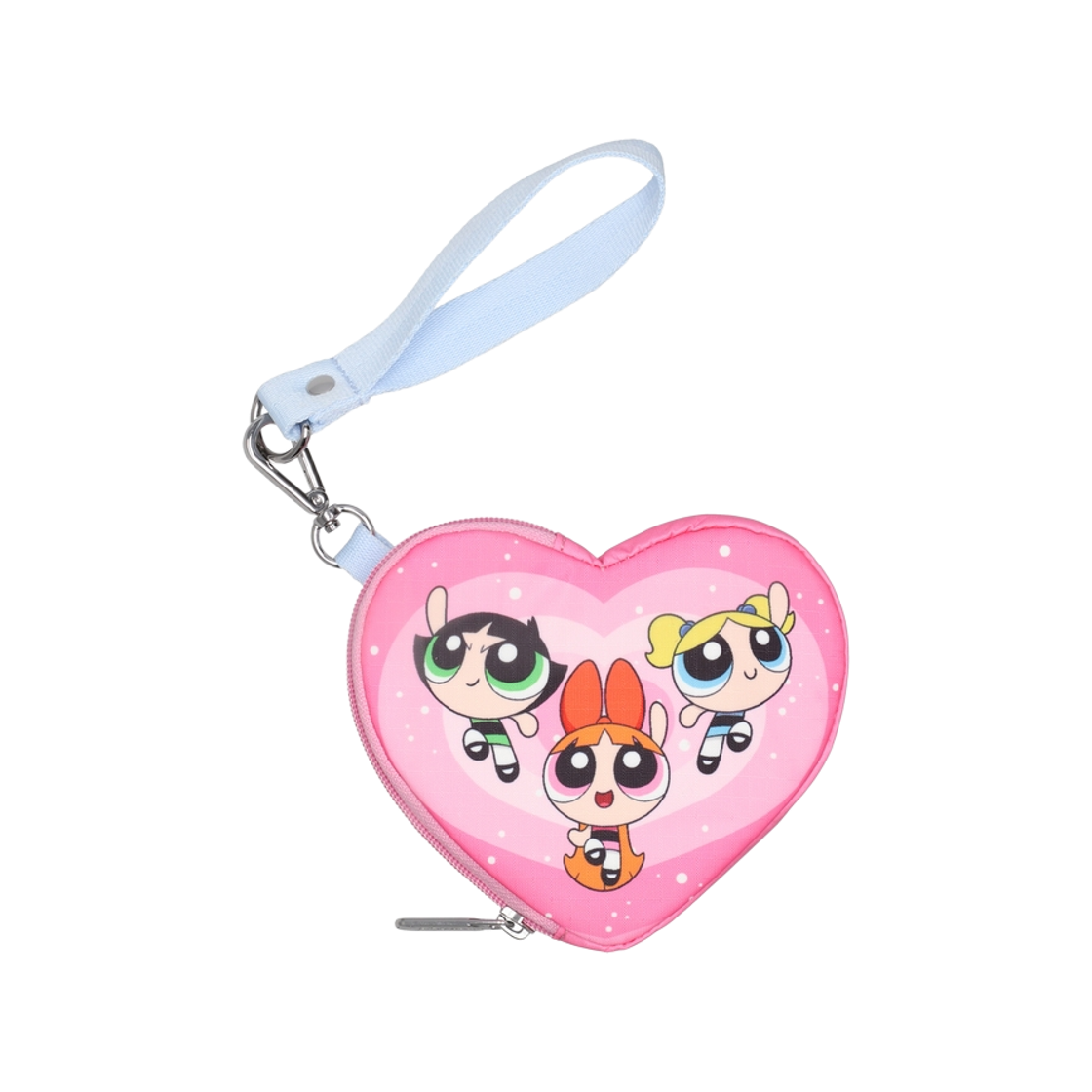 레스포색 파워퍼프걸 핑크 하트 리스틀릿(Lesportsac PPG Pink Heart Wristlet)