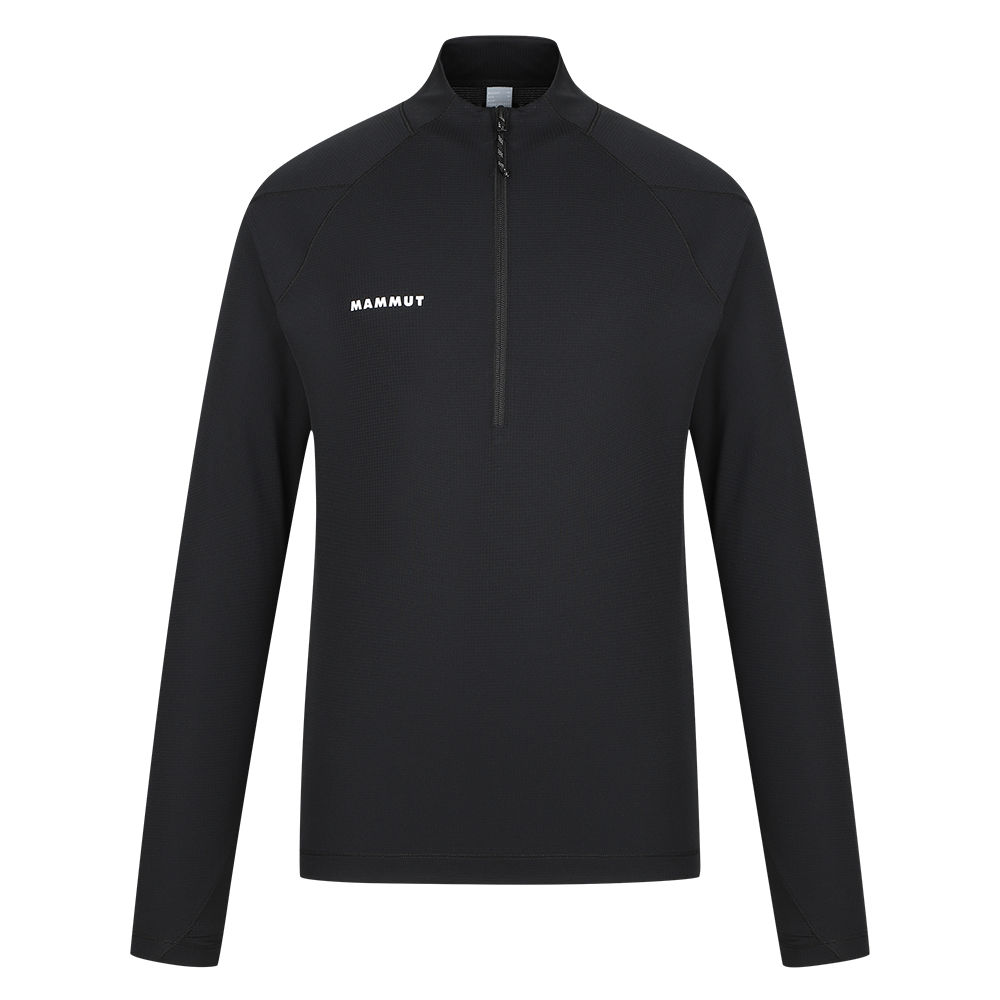마무트 브리즈드라이 하프짚 롱슬리브 맨 블랙(MAMMUT Breezedry Half Zip Longsleeve Men Black)