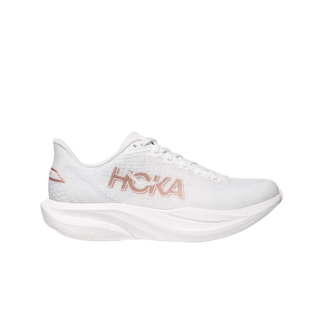 (W) 호카 마하 7 프로스트 로즈 골드 - 와이드((W) Hoka Mach 7 Frost Rose Gold - Wide) - 1