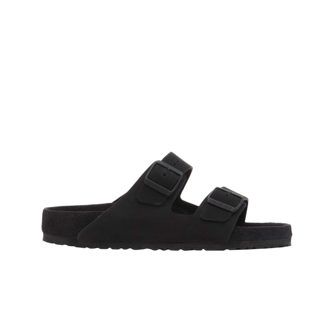 1030614 Birkenstock Arizona Nubuck Leather Black - Narrow