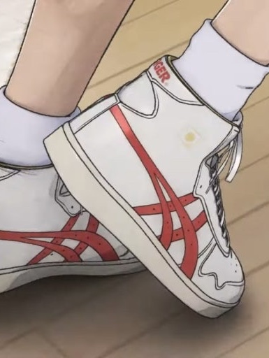 Asics Japan L Retro White Red, The First Slam Dunk One And Only Shohoku Starting Member Jeong Daeman 착용 스타일 - 5