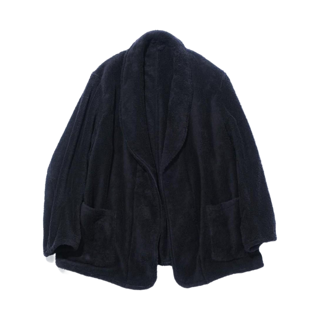 D01-01004 Comoli Pile Jacket Black - 26SS