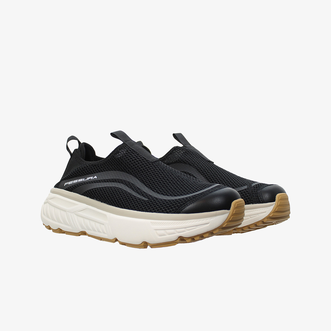 페슈라 TRAIL PLT 리커버리 트레일화 블랙(FESSURA TRAIL PLT Recovery Trail Shoes Black) - 2