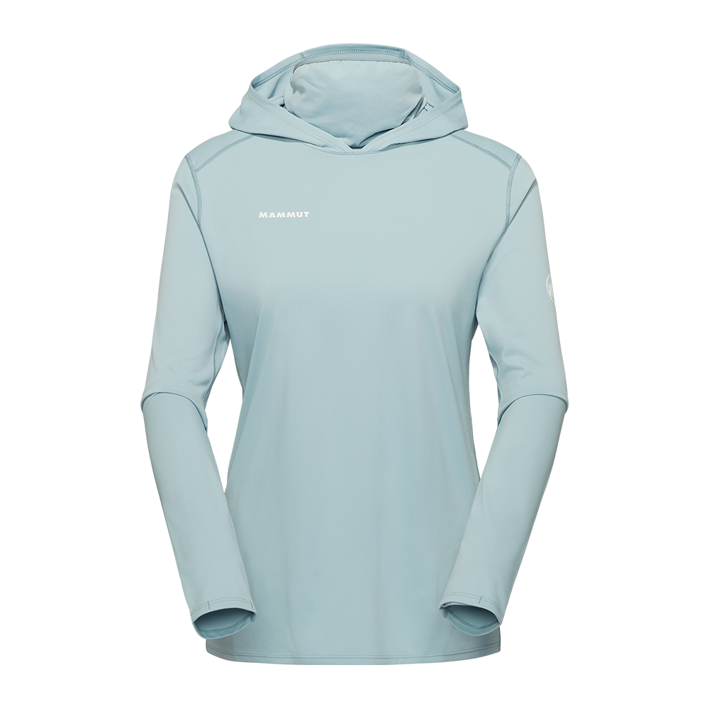 마무트 셀룬 퍼스트 레이어 후디 우먼 터쿠아즈(MAMMUT Selun FL Sun Hoody Women Turquoise) - 1