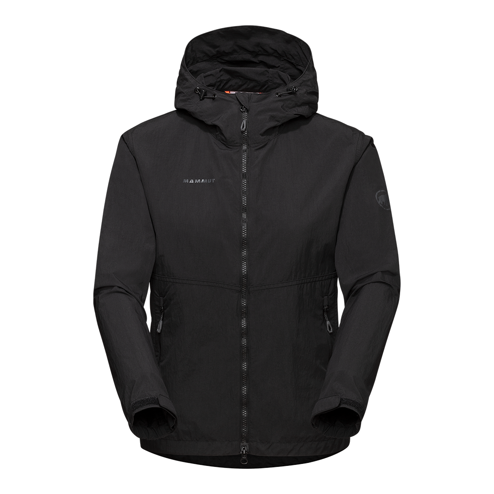 마무트 하이킹 윈드브레이커 후디드 자켓 AF 우먼 블랙(MAMMUT Hiking WB Hooded Jacket AF Women Black)