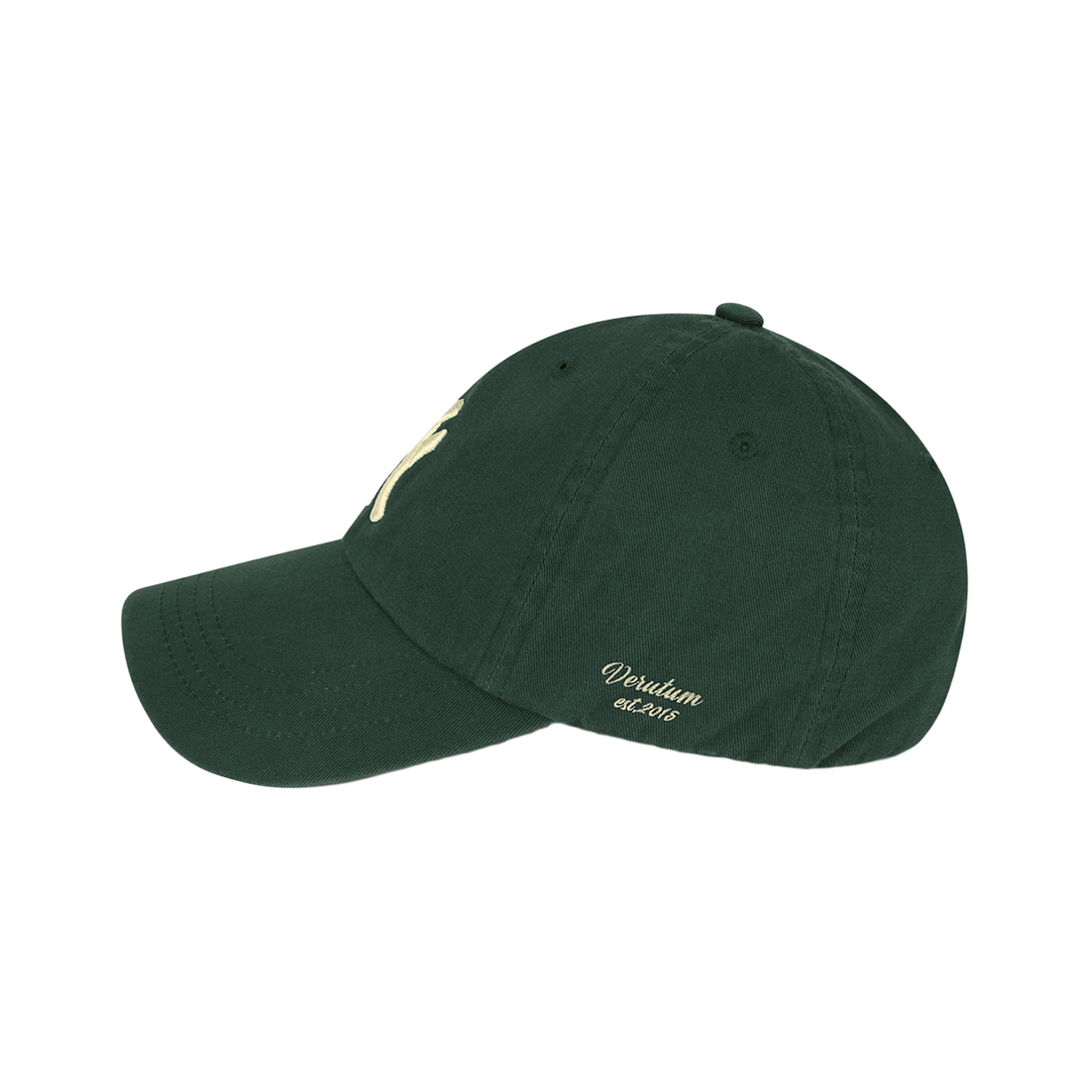 베루툼 VRM 심볼 로고 바이오 워싱 캡 그린(VERUTUM BC238B VRM Symbol Logo Bio Washing Cap Green) - 3