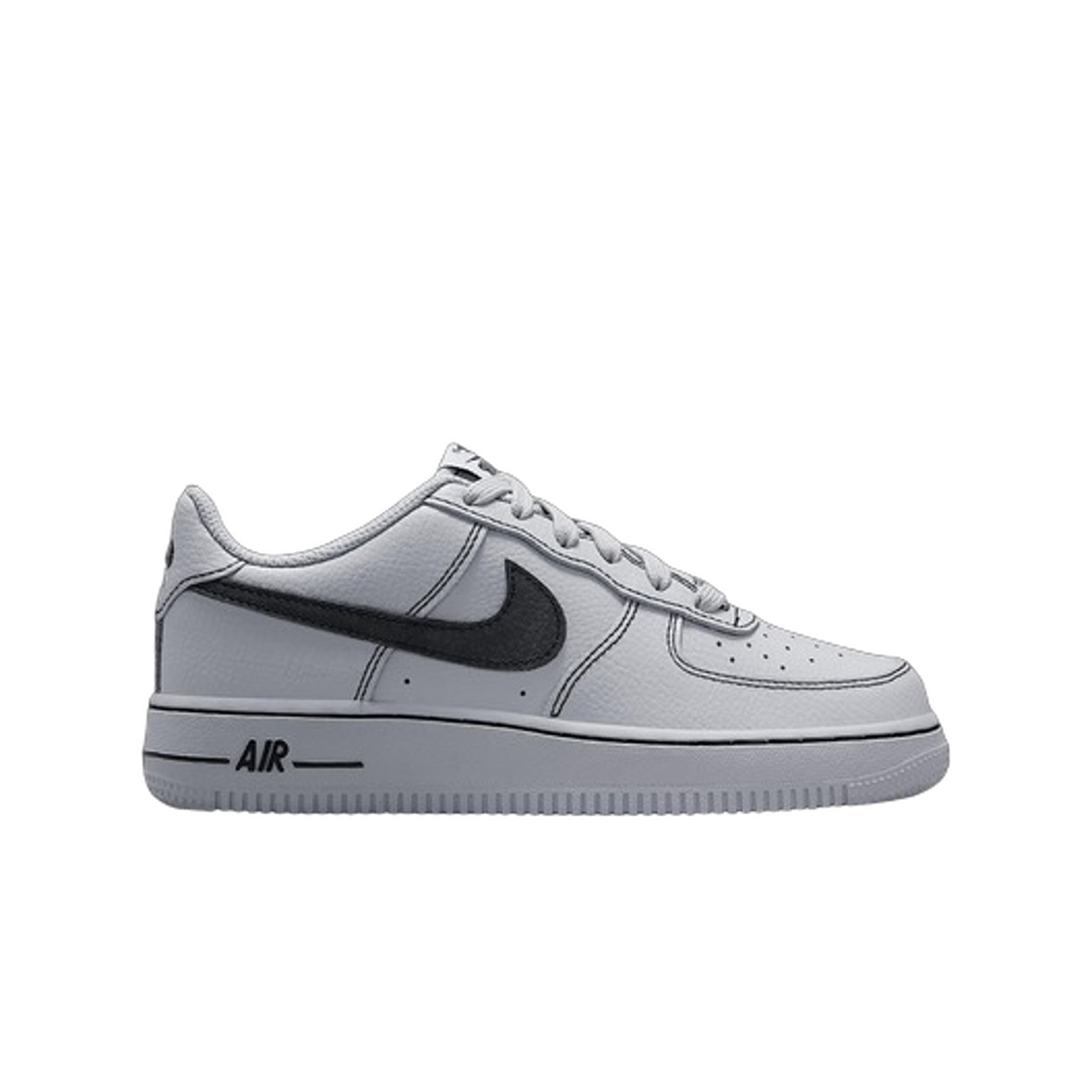 HV4762-002 (GS) Nike Air Force 1 LV8 Wolf Grey Black