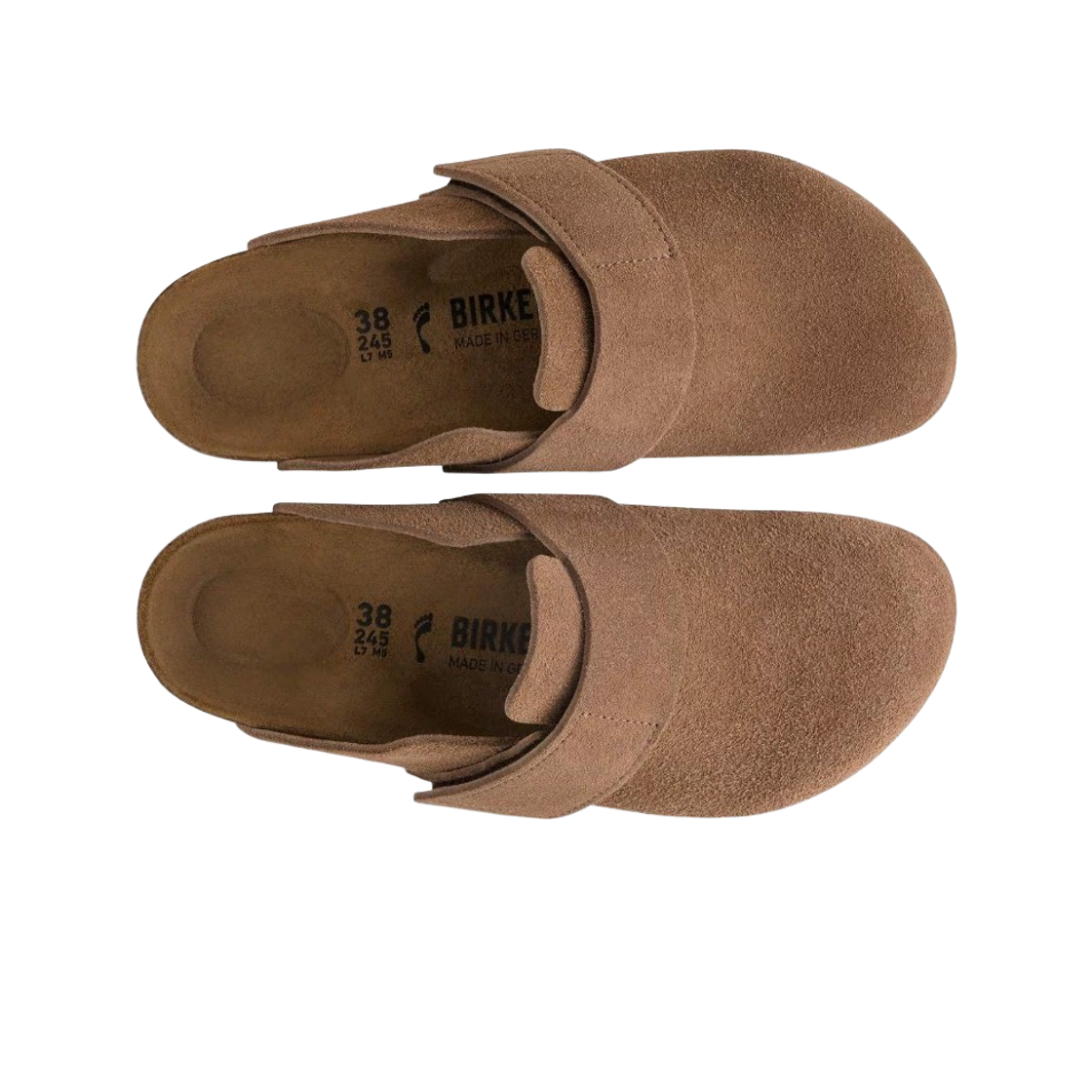 버켄스탁 로마 스웨이드 레더 다크 티 - 레귤러(Birkenstock Loma Suede Leather Dark Tea - Regular) - 2