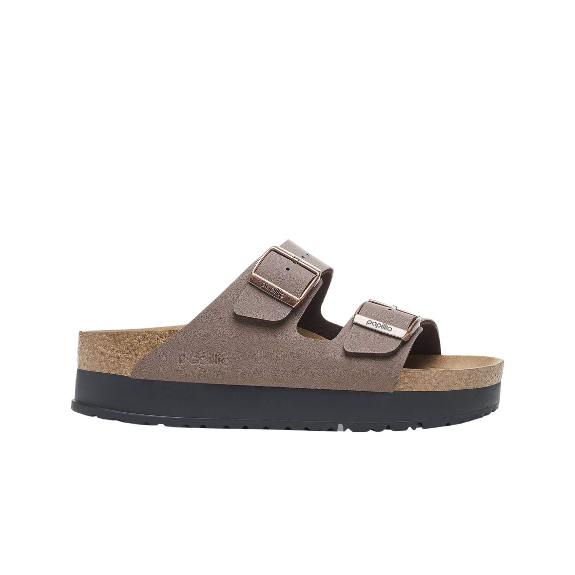 (W) 버켄스탁 아리조나 플렉스 플랫폼 모카 - 내로우((W) Birkenstock Arizona Flex Platform Mocca - Narrow)