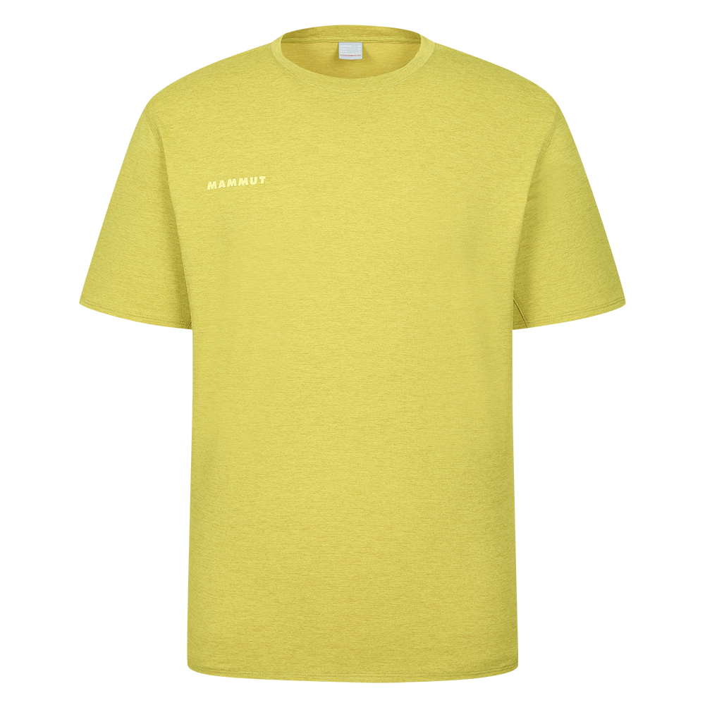 마무트 벤트코어 퍼스트레이어 티셔츠 맨 옐로우(MAMMUT Ventcore FL T-Shirt Men Yellow)