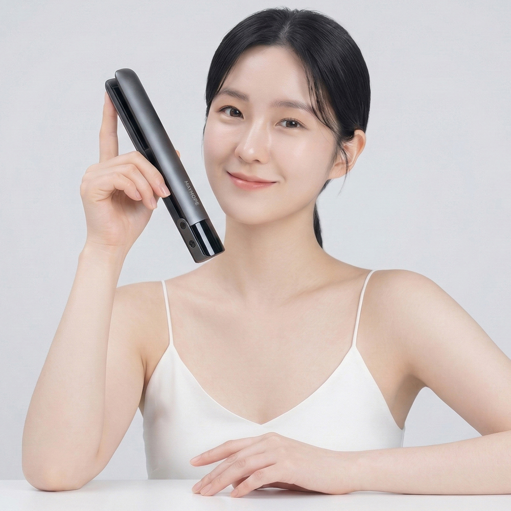 메이홉 무선 고데기 휴대용 여행용 매직기(MAYHOPE Cordless Hair Iron) - 2