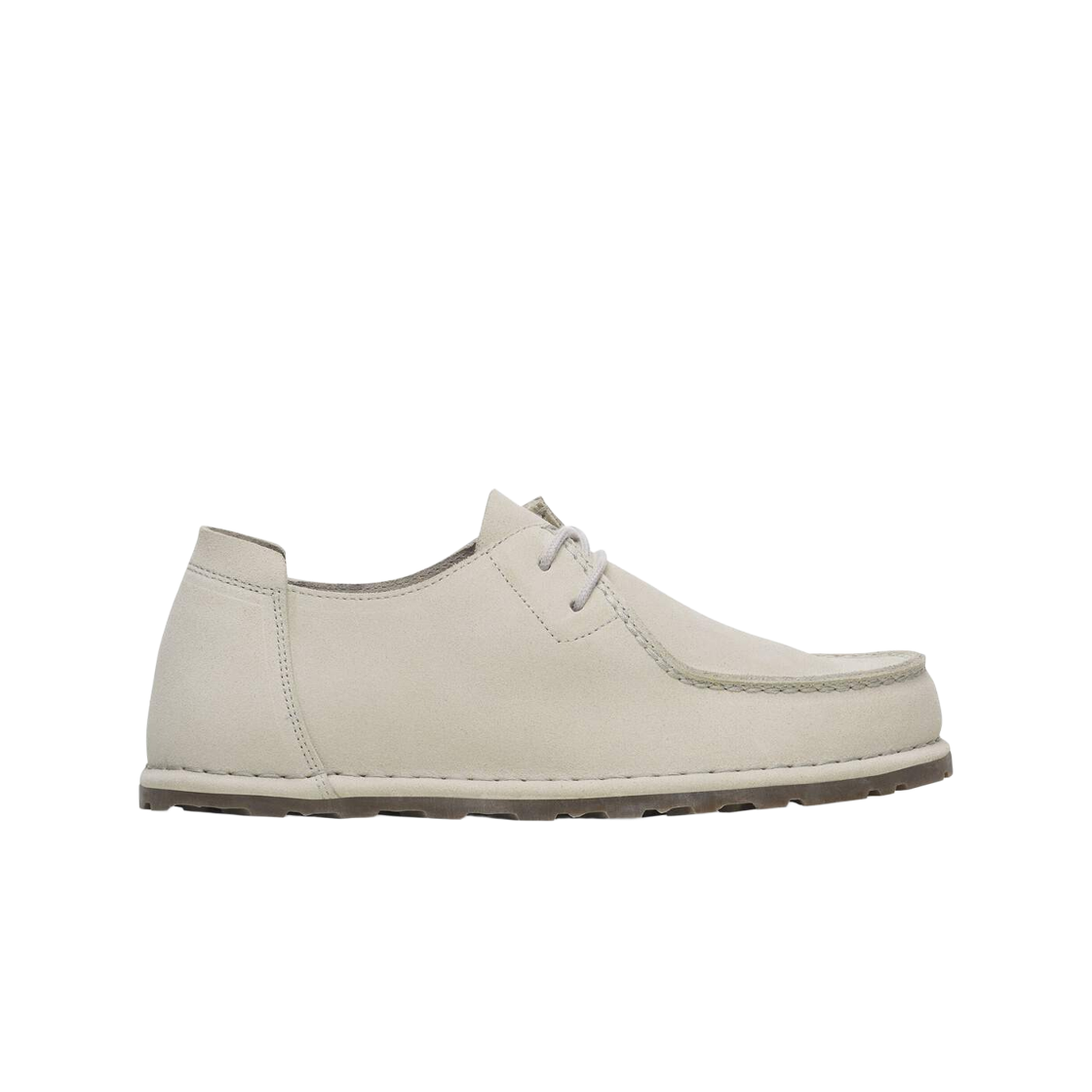 1029553 Birkenstock Utti Lace Suede Leather Antique White - Regular