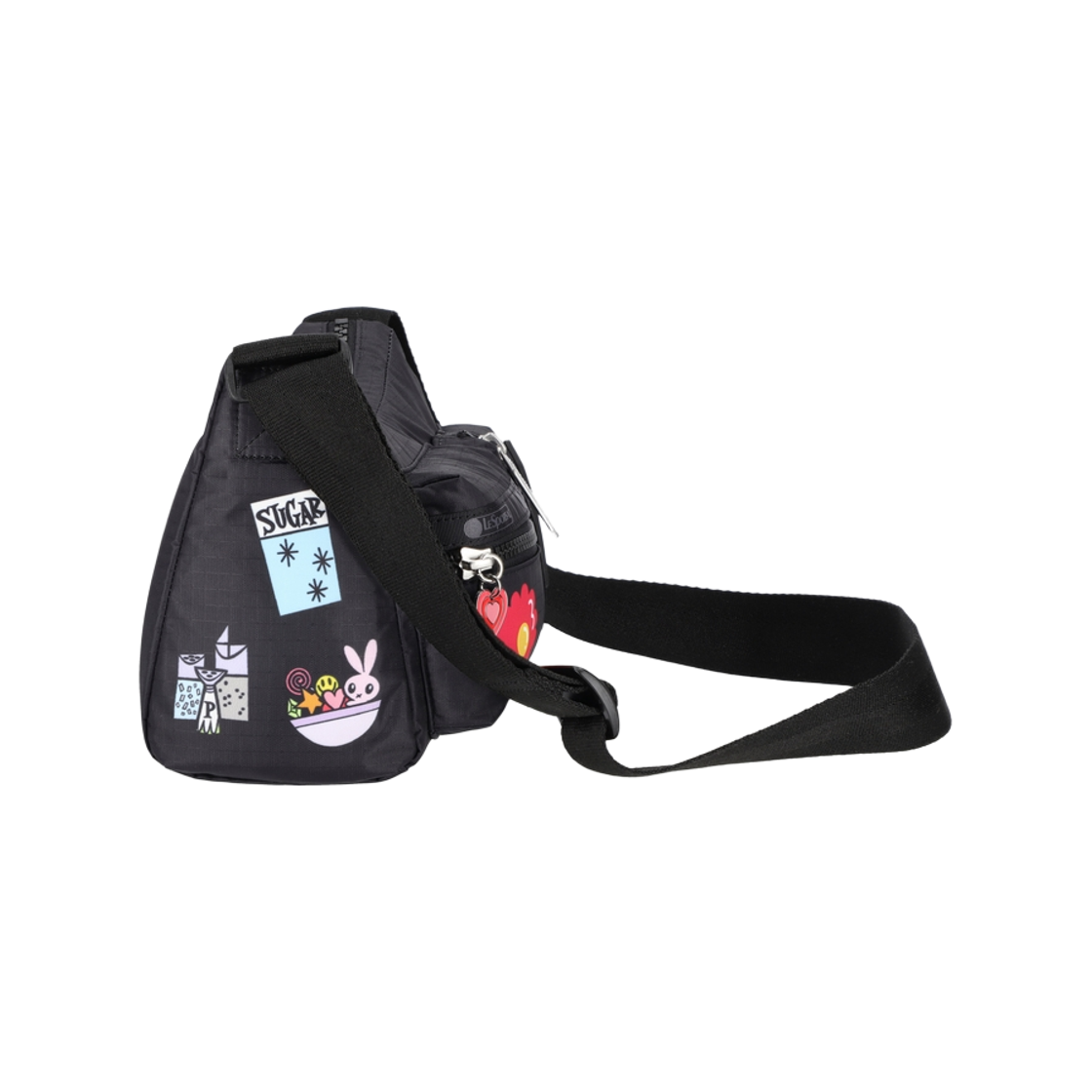 레스포색 파워퍼프걸 스몰 숄더 카고 스몰 호보백(Lesportsac PPG Cargo Small Hobo) - 4