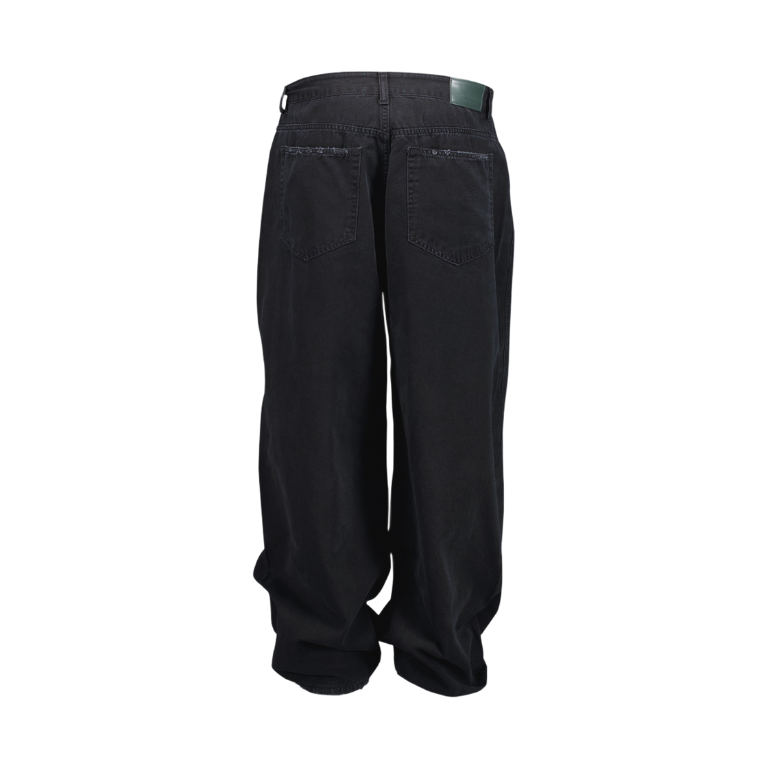 언더마이카 오프셋 커브드 팬츠 젯 블랙(Undermycar Offset Curved Pants Jet Black) - 2