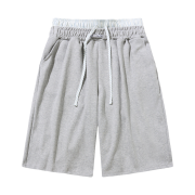 SLEEKGLOW Boxer Trunk Bermuda Pants Gray