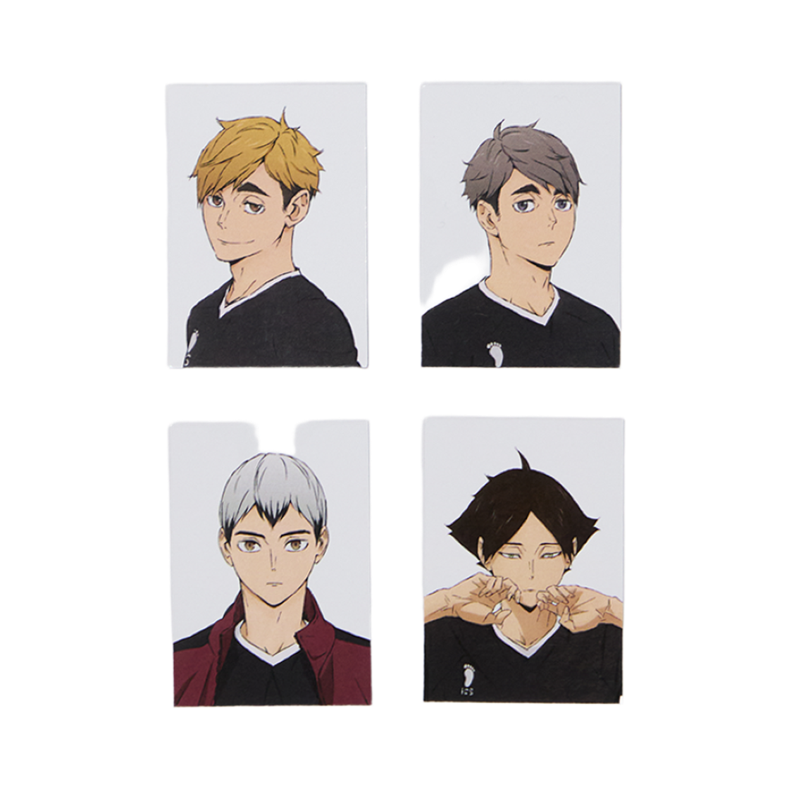 댄꼼마 x 하이큐!! 이나리자키 배구공+증명사진 키링 세트(DANCOMMA x Haikyu!! Inarizaki High School Key Chain Set) - 4