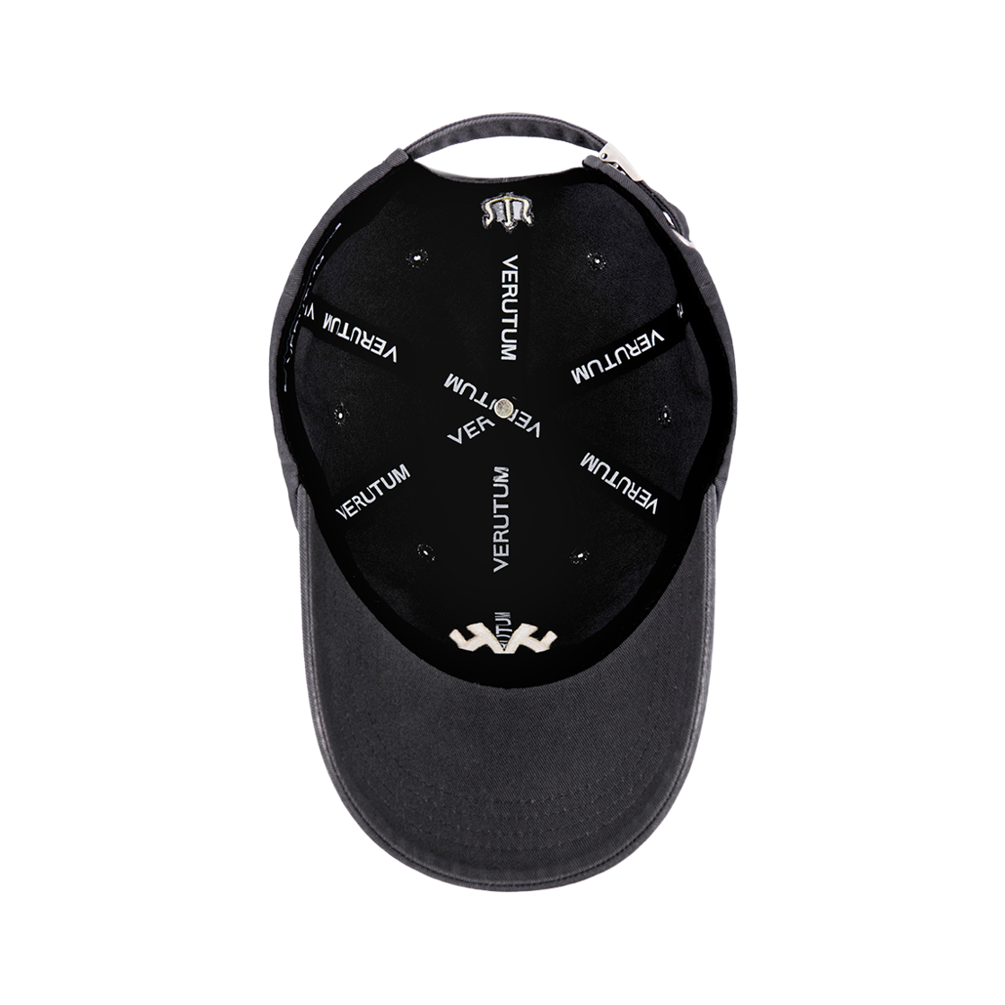 베루툼 VRM 심볼 로고 바이오 워싱 캡 차콜(VERUTUM BC238B VRM Symbol Logo Bio Washing Cap Charcoal) - 5