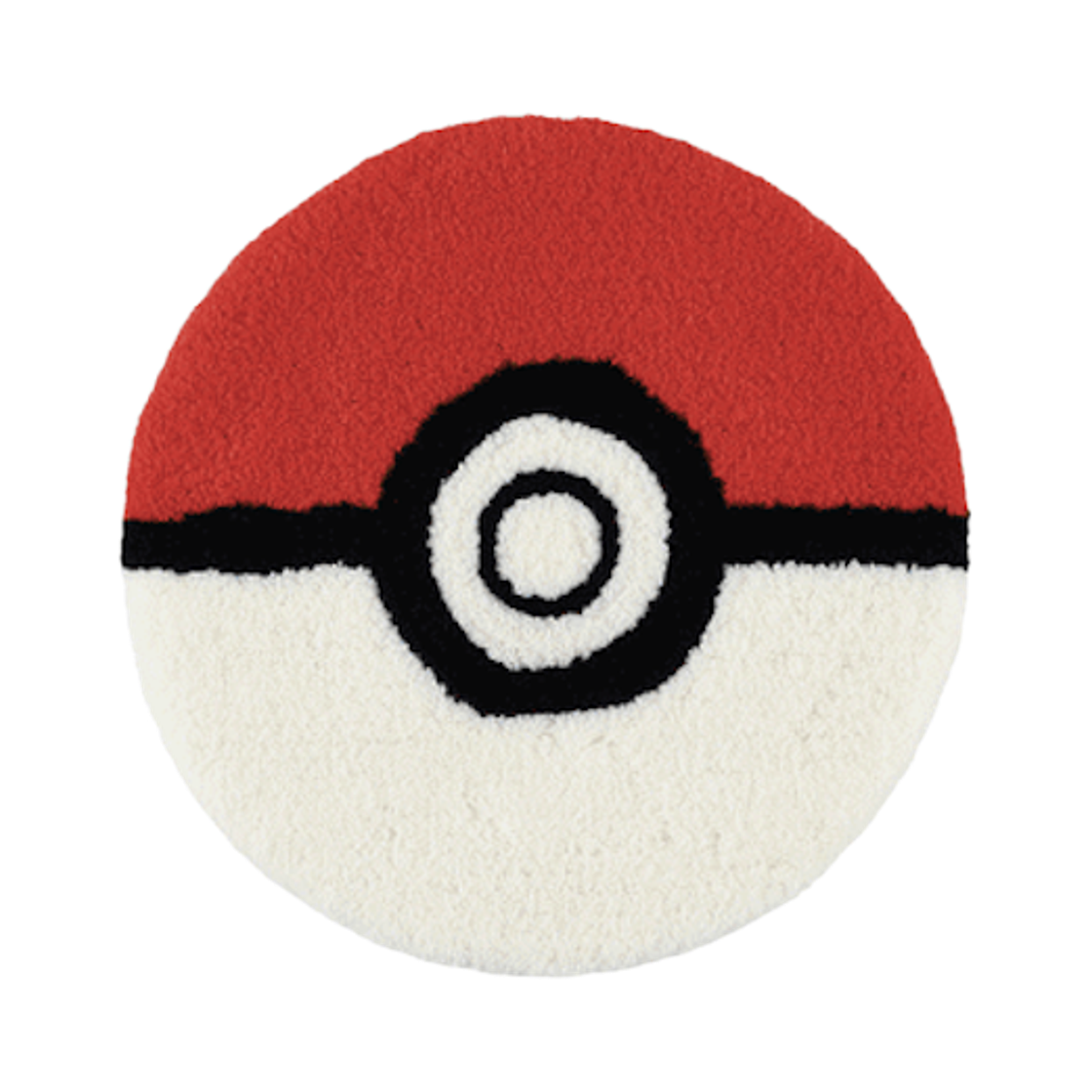 포켓몬 x 미요시 러그 30주년 기념 컬렉션 몬스터볼 체어 러그(Pokemon x Miyoshi Rug 30th Anniversary Collection Monster Ball Chair Rug)