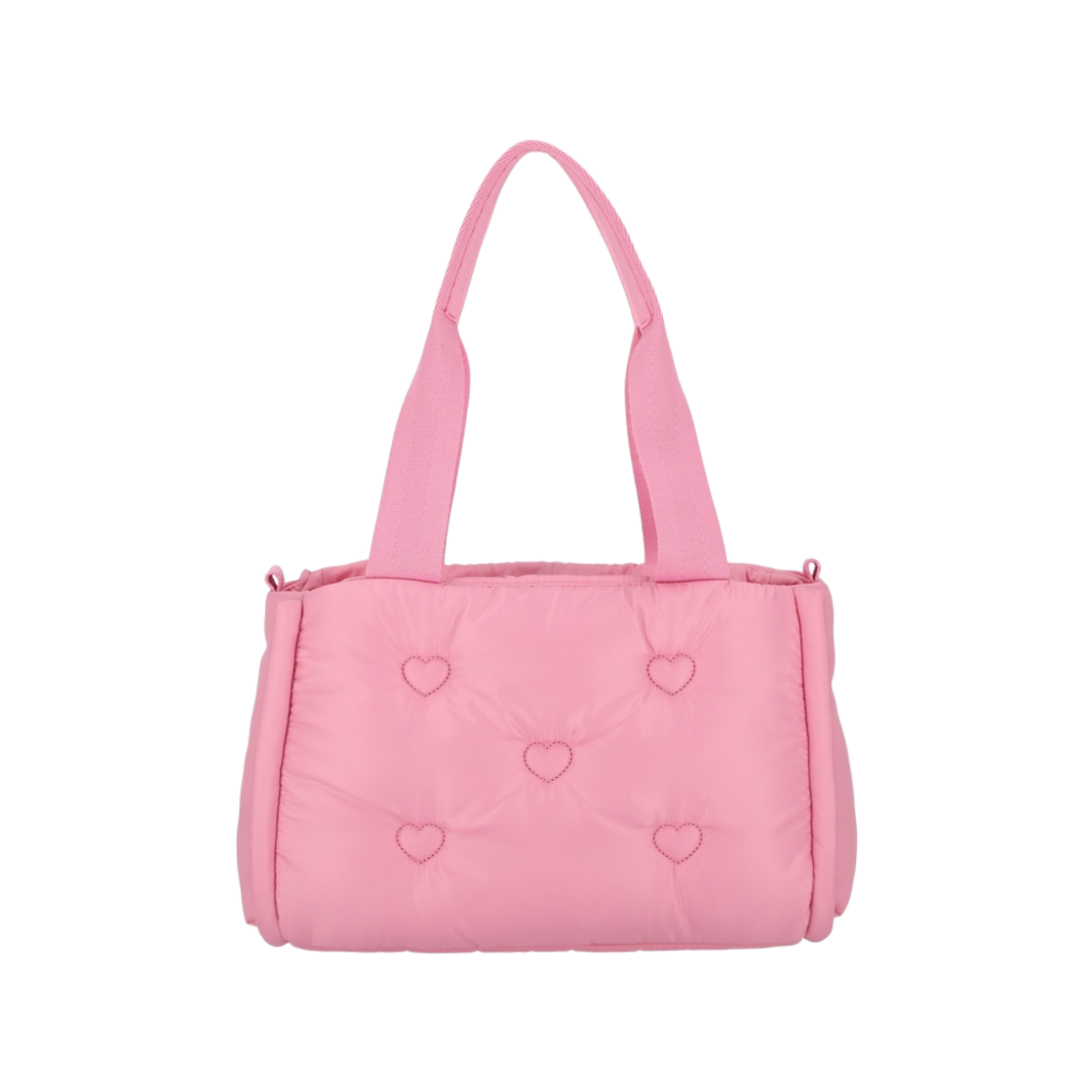 레스포색 파워퍼프걸 핑크 쉬인 퍼피 핸들 토트백(Lesportsac PPG Pink Sheen Puffy Top Handel Tote)