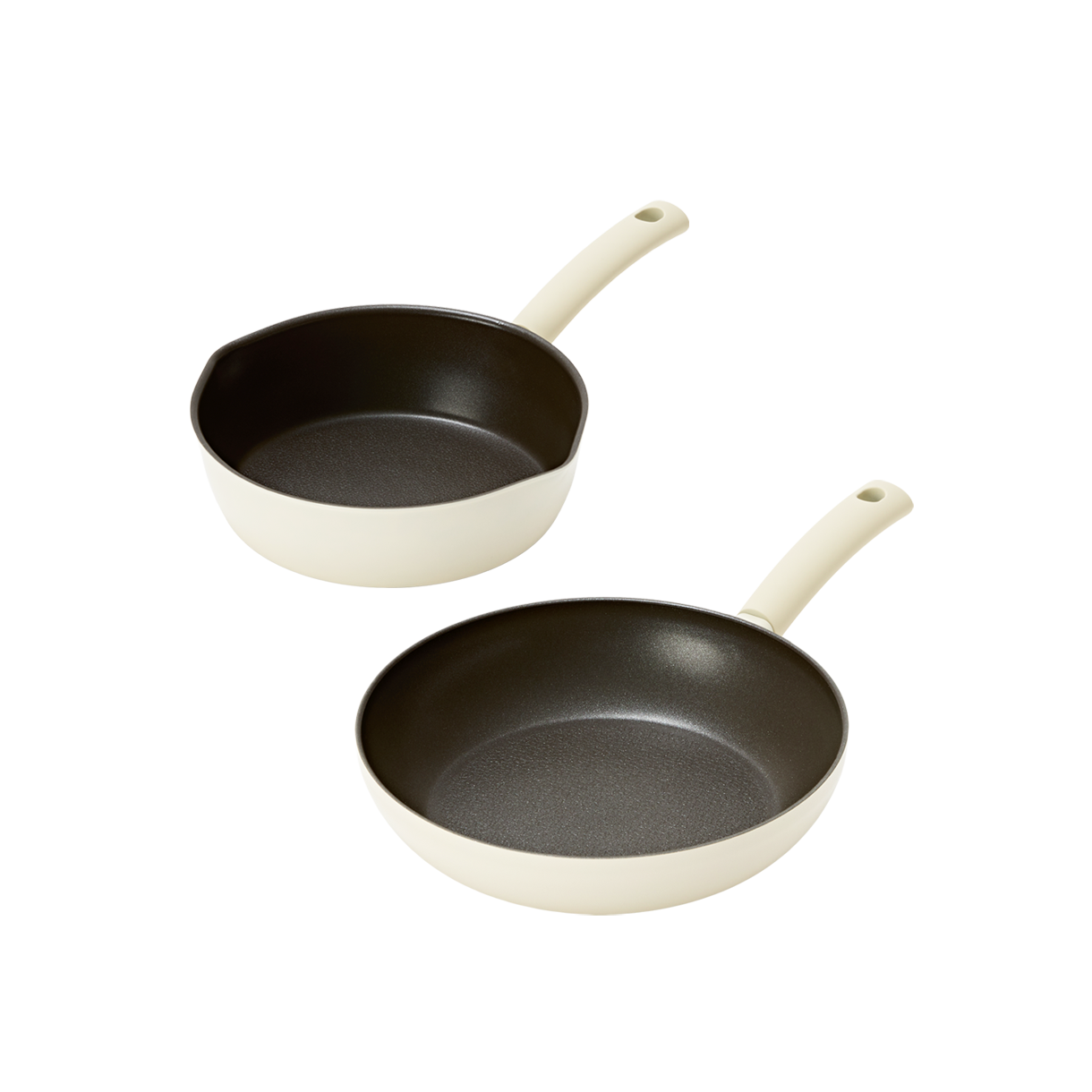 SOONSOO 24M28F Silvat Soonsoo IH induction set of 2 (24 multi+28 pans)