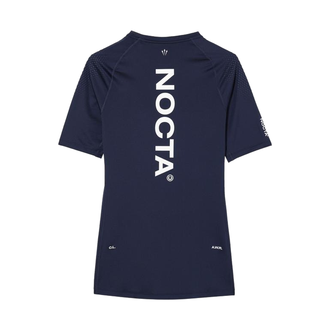 나이키 x 드레이크 녹타 NRG 에센셜 숏슬리브 베이스 레이어 탑 컬리지 네이비 화이트 (DM1710-419)(Nike x Drake Nocta NRG Essential SS Base Layer Top College Navy White (DM1710-419)) - 2