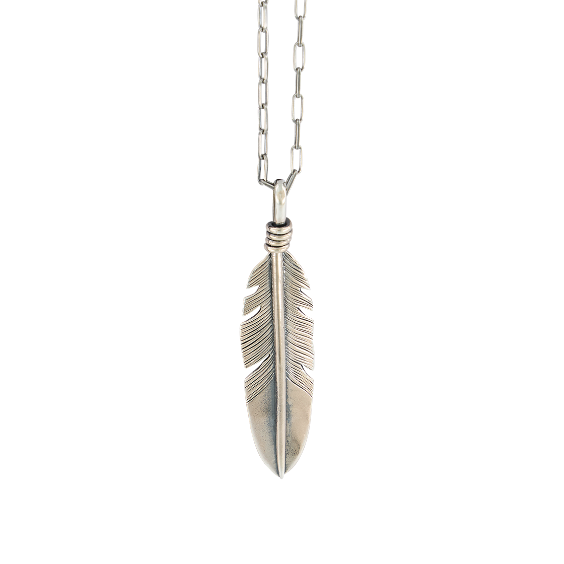 [KREAM 단독] 포크 바이 앤 페더 네클리스 실버 - 26SS([KREAM 단독] Folk/N Feather Necklace Silver - 26SS) - 4
