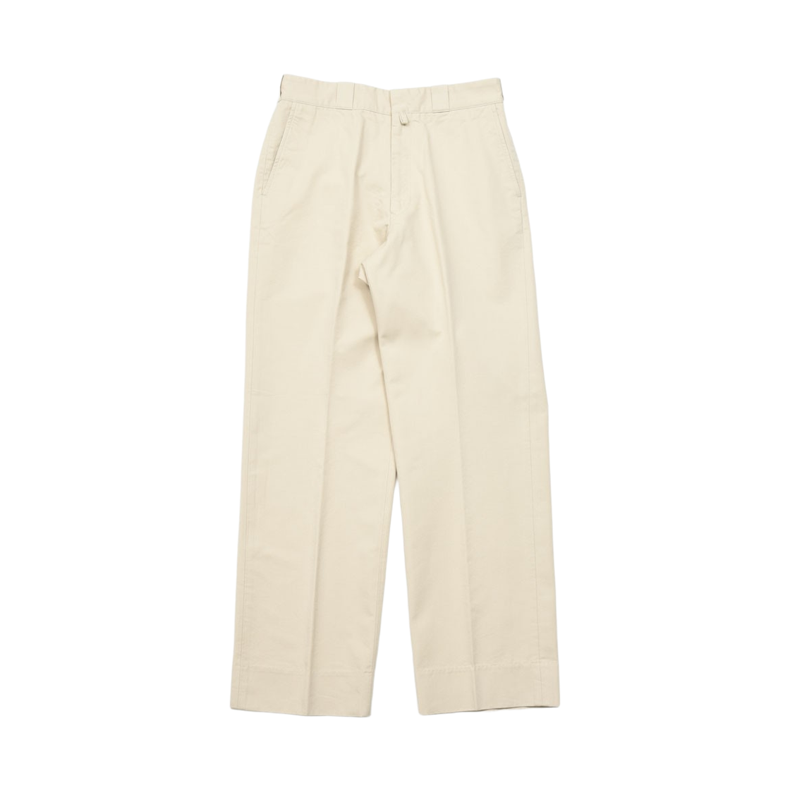 D01-03003 Comoli Postwork Twill Pants Ivory - 26SS