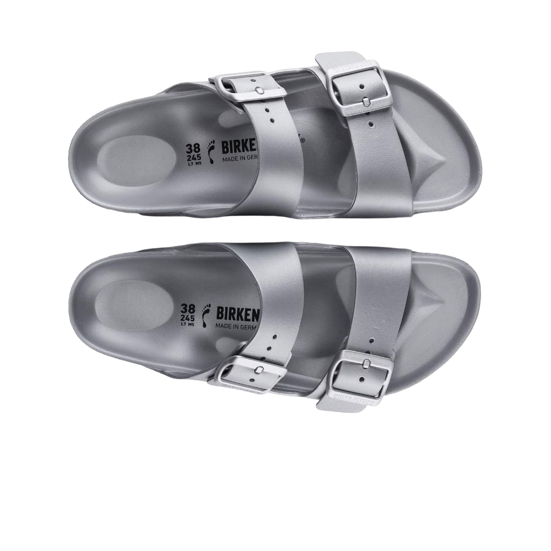 버켄스탁 아리조나 EVA 실버 - 레귤러(Birkenstock Arizona EVA Silver - Regular) - 2