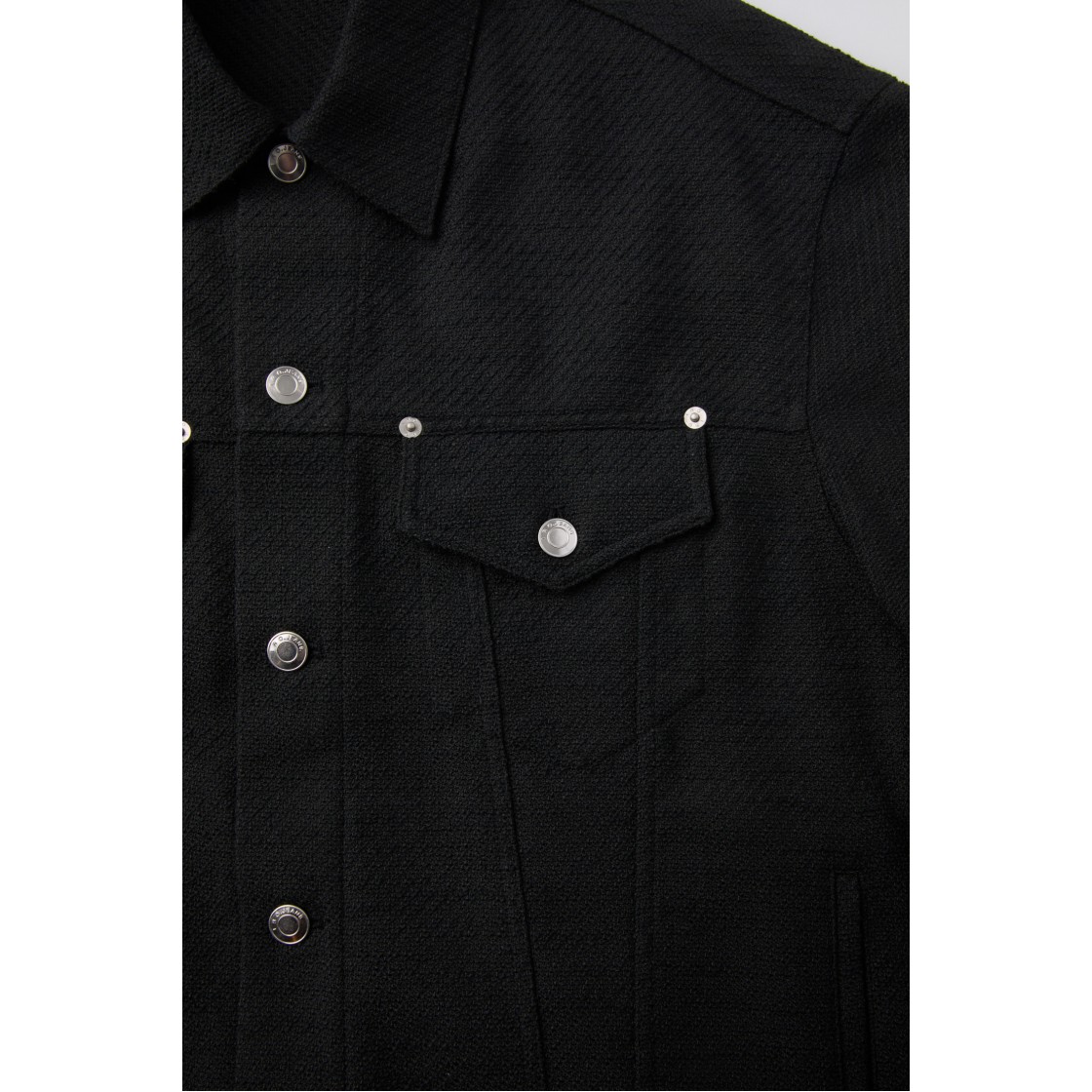 이로 테본 트윌 코튼 트러커 자켓 블랙(IRO Tevone Twill Cotton Trucker Jacket Black) - 5