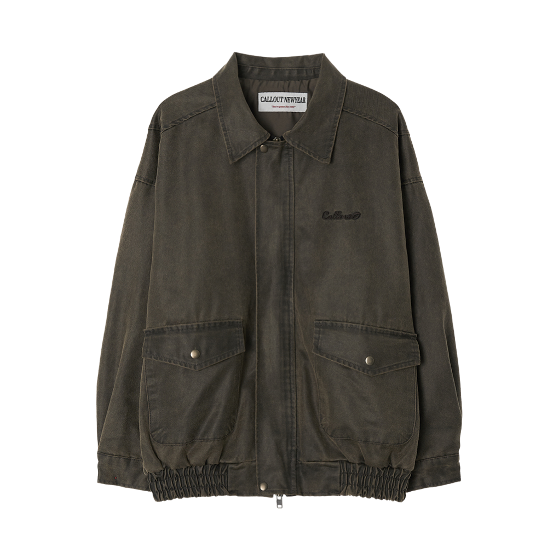 CN26SS-JK10BR CONY Callout Washed Jacket / Brown