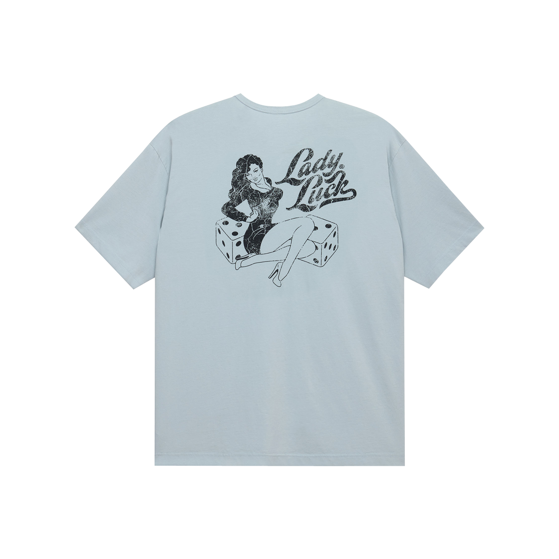 알파 인더스트리 릴랙스드 레이디 럭 티셔츠 미스트(ALPHA INDUSTRIES Relaxed Lady Luck Tee Mist) - 2