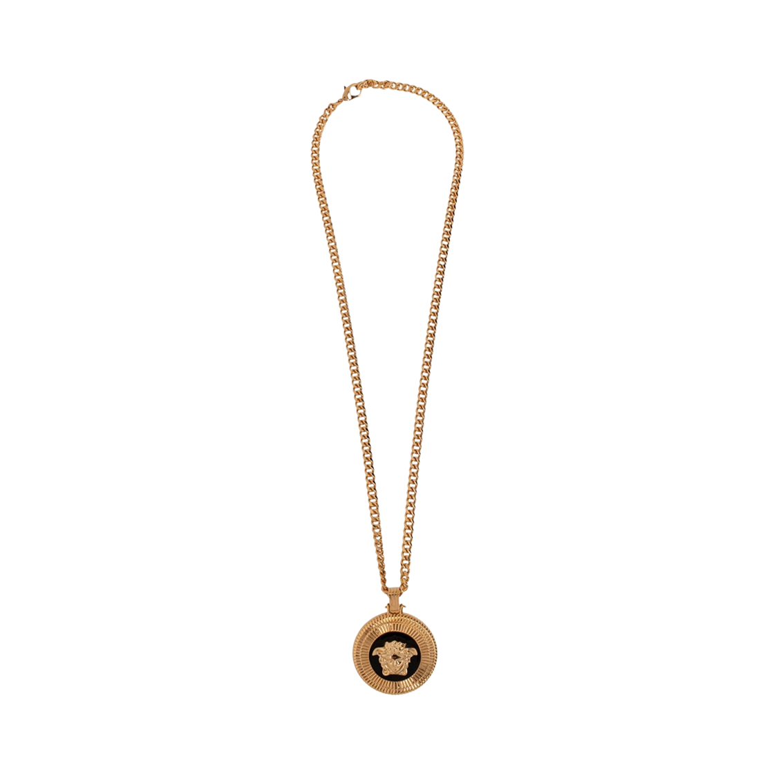 1005334-1A00638-4J120 Versace Medusa Biggie Pendant Gold