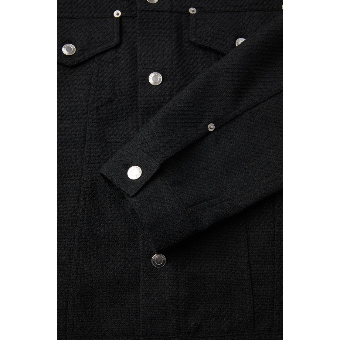 이로 테본 트윌 코튼 트러커 자켓 블랙(IRO Tevone Twill Cotton Trucker Jacket Black) - 6