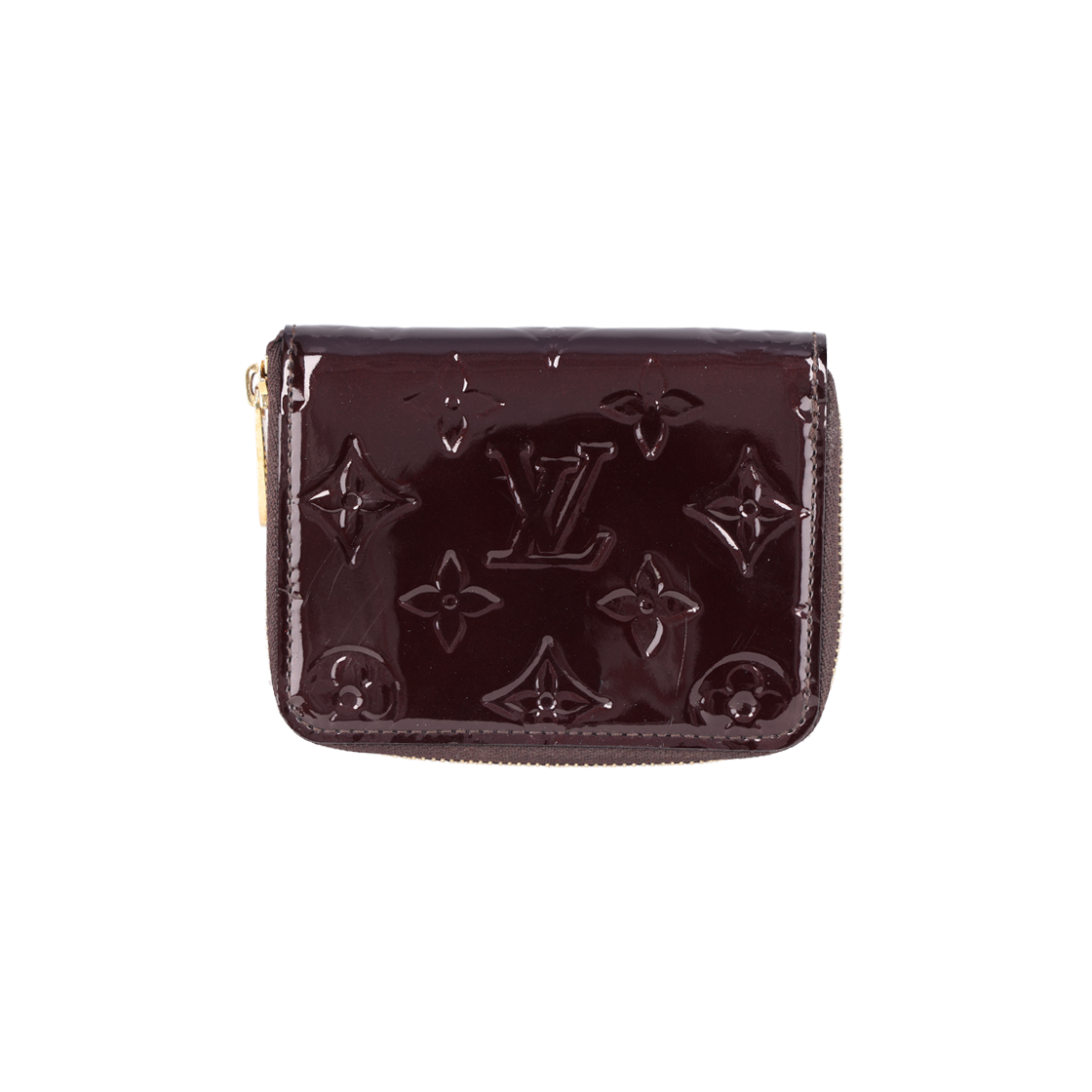 ITLL8KB6MTNS Louis Vuitton M93607 Zippy Coin Wallet Monogram Vernis Amarante