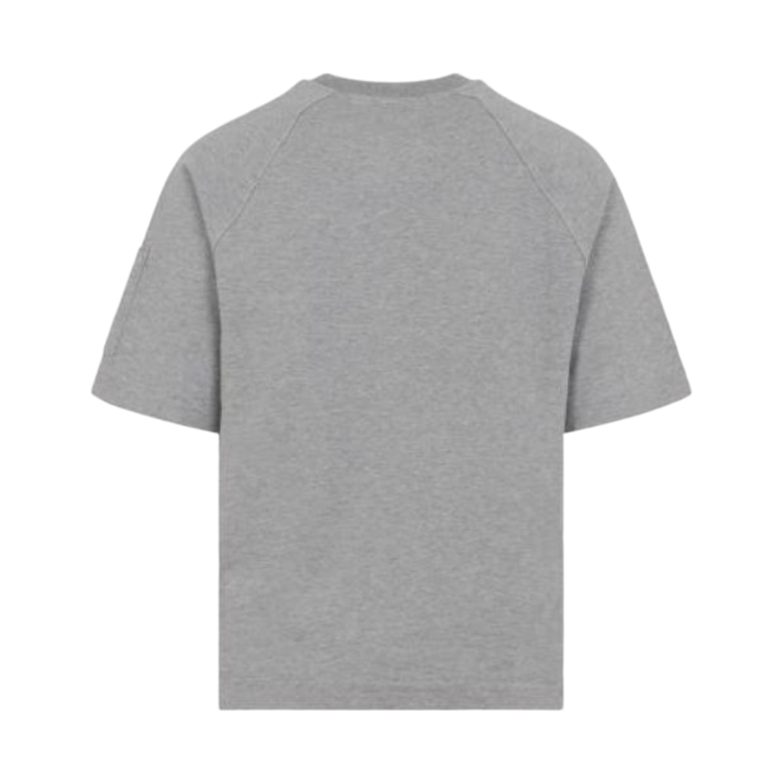 C.P. 컴퍼니 라이트 플리스 숏슬리브 스웨트셔츠 그레이스톤 멜란지 - 26SS(C.P. Company Light Fleece Short Sleeve Sweatshirt Greystone Melange - 26SS) - 2