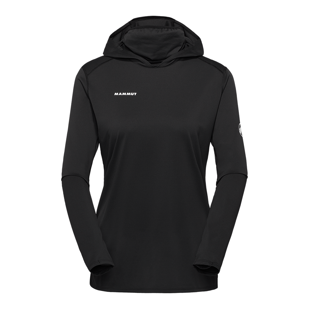 M21F5FH001 MAMMUT Selun FL Sun Hoody Women Black