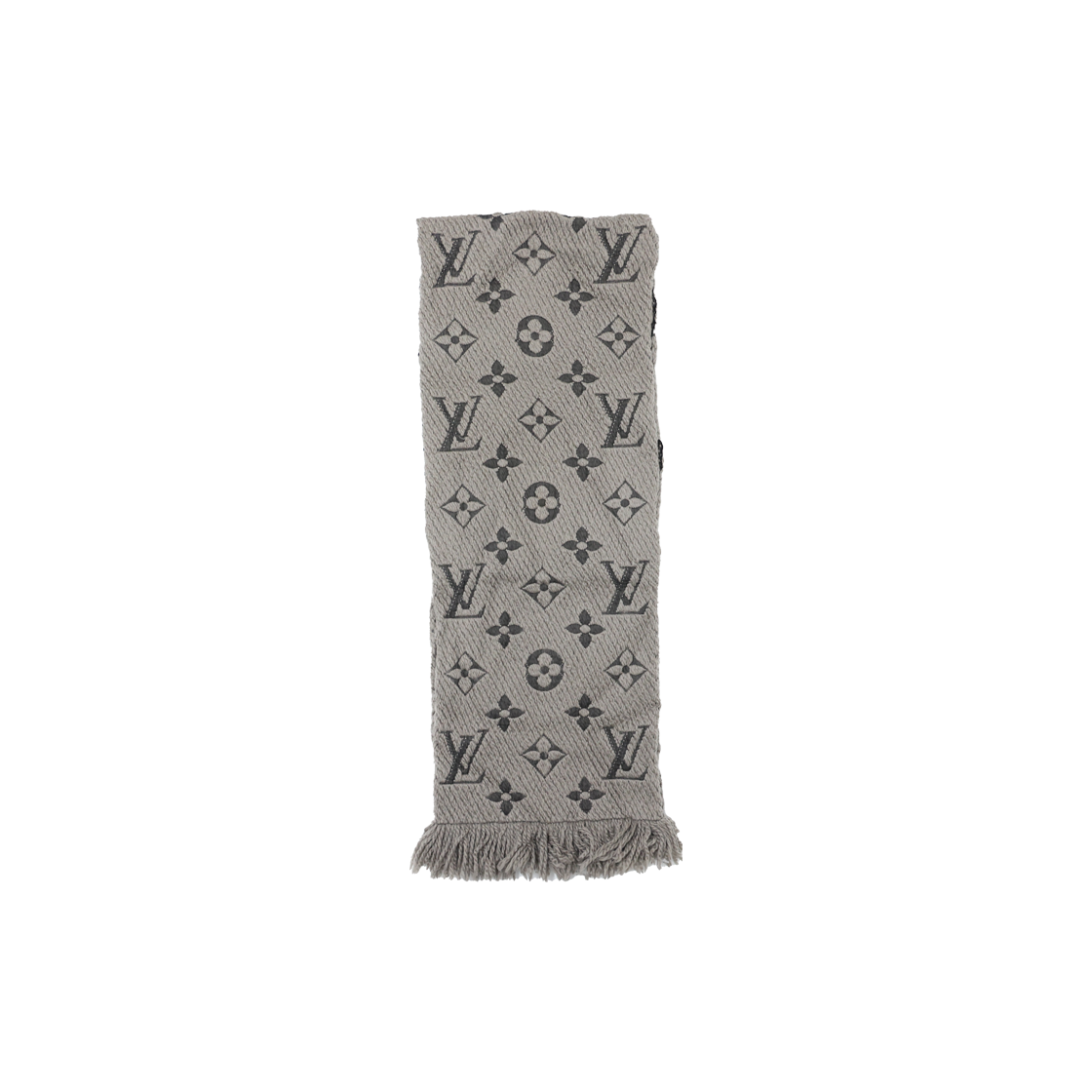 IT97GWSA8EAJ Louis Vuitton Wool Silk Scarf - Gray