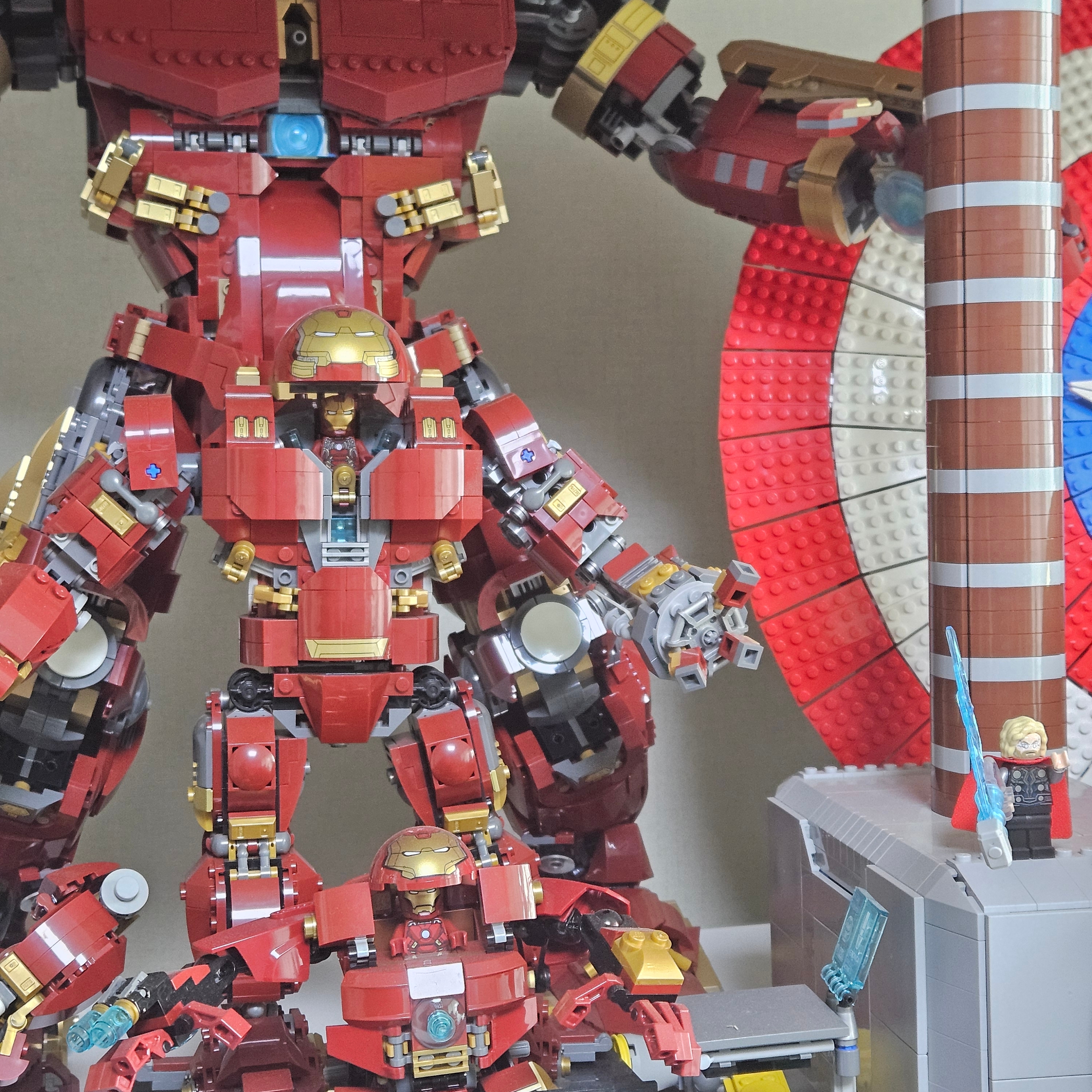 Lego Marvel Hulkbuster 착용 스타일 - 2