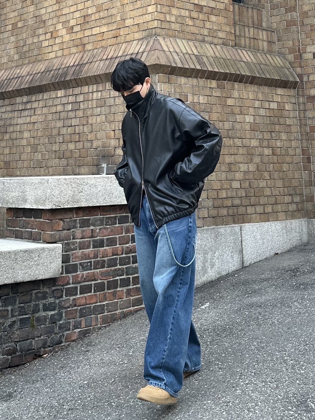 Nike x Supreme Air Force 1 Low Flax, Nike Air Force 1 '07 WB Flax 착용 스타일 - 3