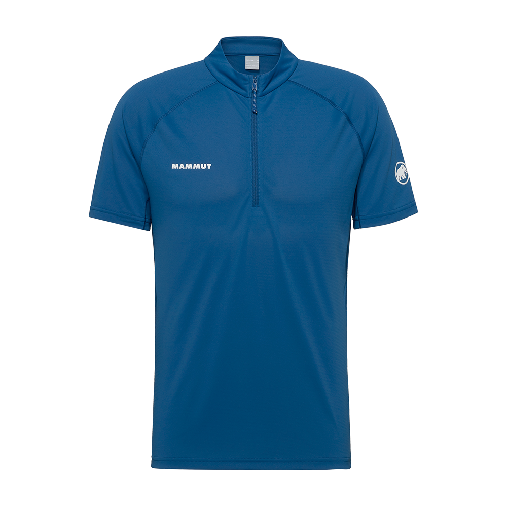 M11F5TR004 MAMMUT Ducan FL Half Zip T-Shirt AF Men Dark Blue