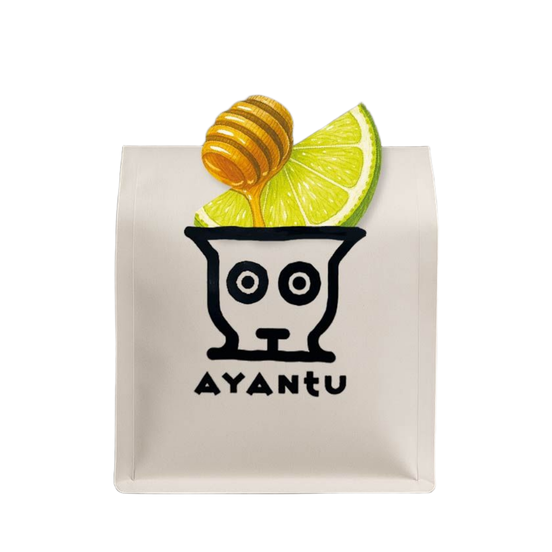 아얀투 원두 200그램 라임주스 바샤 내추럴 허니(AYANTU Coffee Beans 200g Lime Juice Basha Natural Honey)