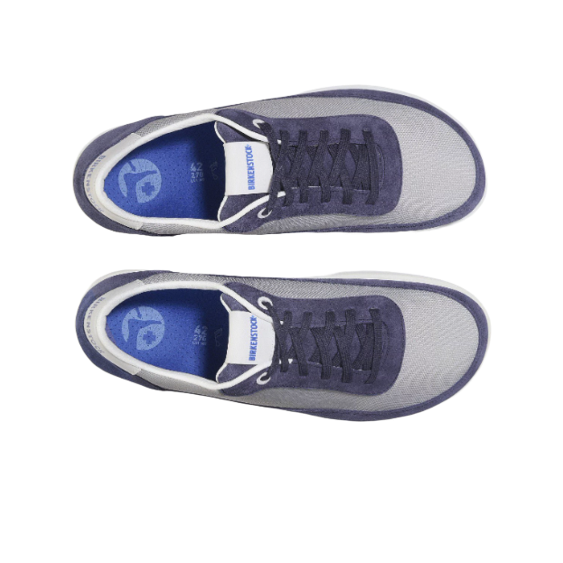 버켄스탁 호네프 시티 내츄럴 레더 텍스타일 인디고 블루 - 내로우(Birkenstock Honnef City Natural Leather Textile Indigo Blue - Narrow) - 2